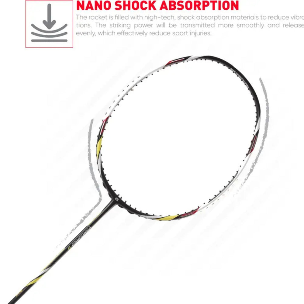Apacs Vanguard 11 Unstrung Badminton Racquet | High Modulus Graphite | Head Heavy Balance | Maximum Power | Durable Frame | Ideal for Intermediate & Advanced Players - Best Price online Prokicksports.com
