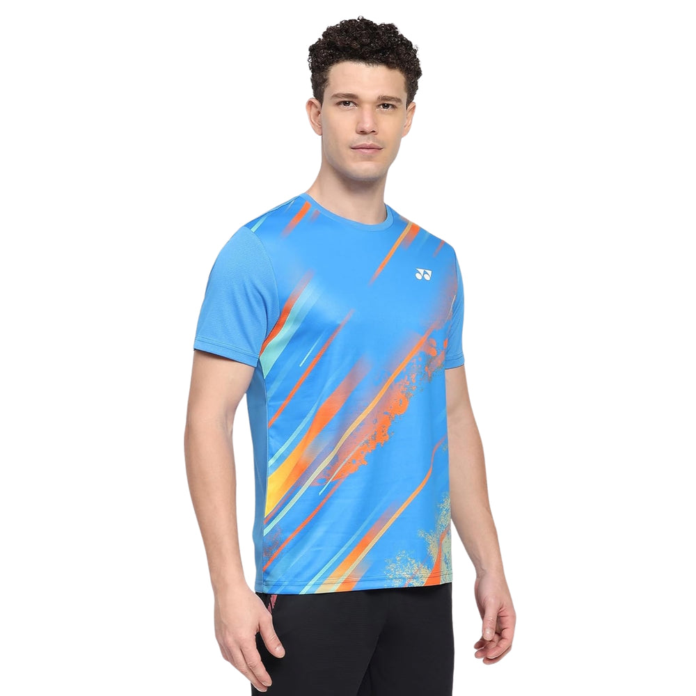 YONEX RJ H036-2877-Easy4-S Junior Round Neck T-Shirt - 100% Polyester| Lightweight | Breathable | Quick-Dry Sportswear for Junior | Comfortable Fit for Badminton & Training - Best Price online Prokicksports.com