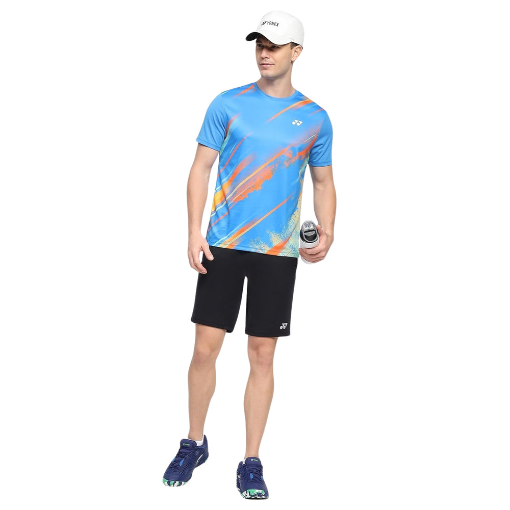 YONEX RJ H036-2877-Easy4-S Junior Round Neck T-Shirt - 100% Polyester| Lightweight | Breathable | Quick-Dry Sportswear for Junior | Comfortable Fit for Badminton & Training - Best Price online Prokicksports.com
