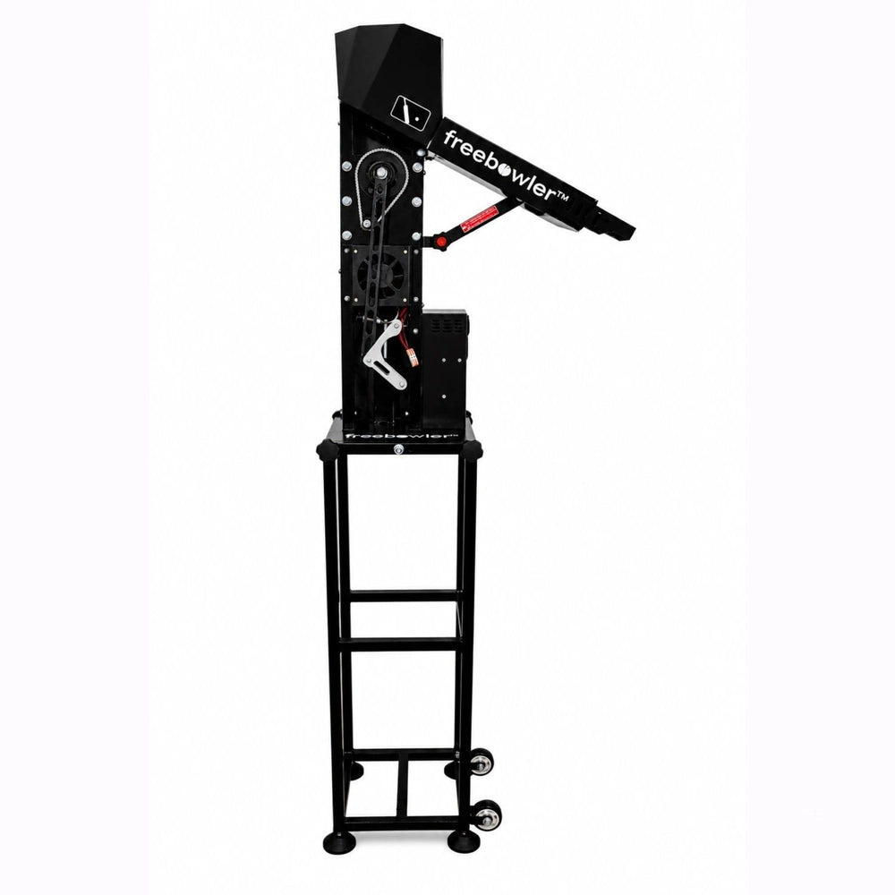 Freebowler Superthrower Automated Pro FS2 PRO PLUS Arm Simulated Portable Cricket Bowling Machine Auto Feeder Speed Control Line Length Adjustable Battery Backup - Best Price online Prokicksports.com
