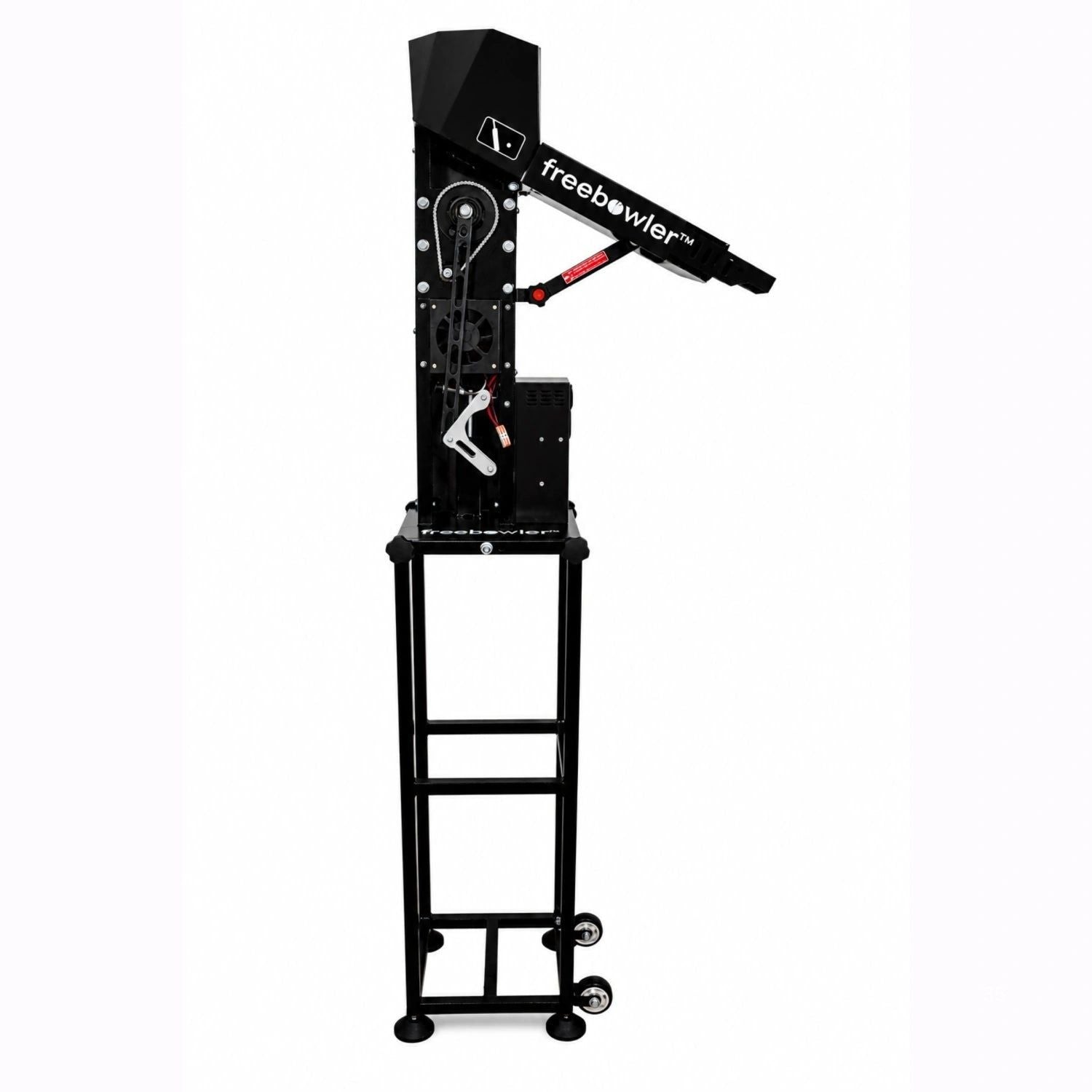 Freebowler Superthrower Automated Pro FS2 PRO PLUS Arm Simulated Portable Cricket Bowling Machine Auto Feeder Speed Control Line Length Adjustable Battery Backup - Best Price online Prokicksports.com