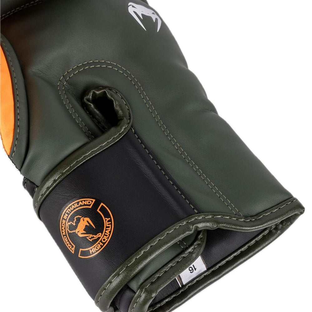 Venum Elite Boxing Gloves | Premium Synthetic Leather | Triple-Density Foam | Anatomical Grip | Hook & Loop Closure | Training/Sparring (10oz-18oz) - Best Price online Prokicksports.com