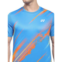 YONEX RJ H036-2877-Easy4-S Junior Round Neck T-Shirt - 100% Polyester| Lightweight | Breathable | Quick-Dry Sportswear for Junior | Comfortable Fit for Badminton & Training - Best Price online Prokicksports.com
