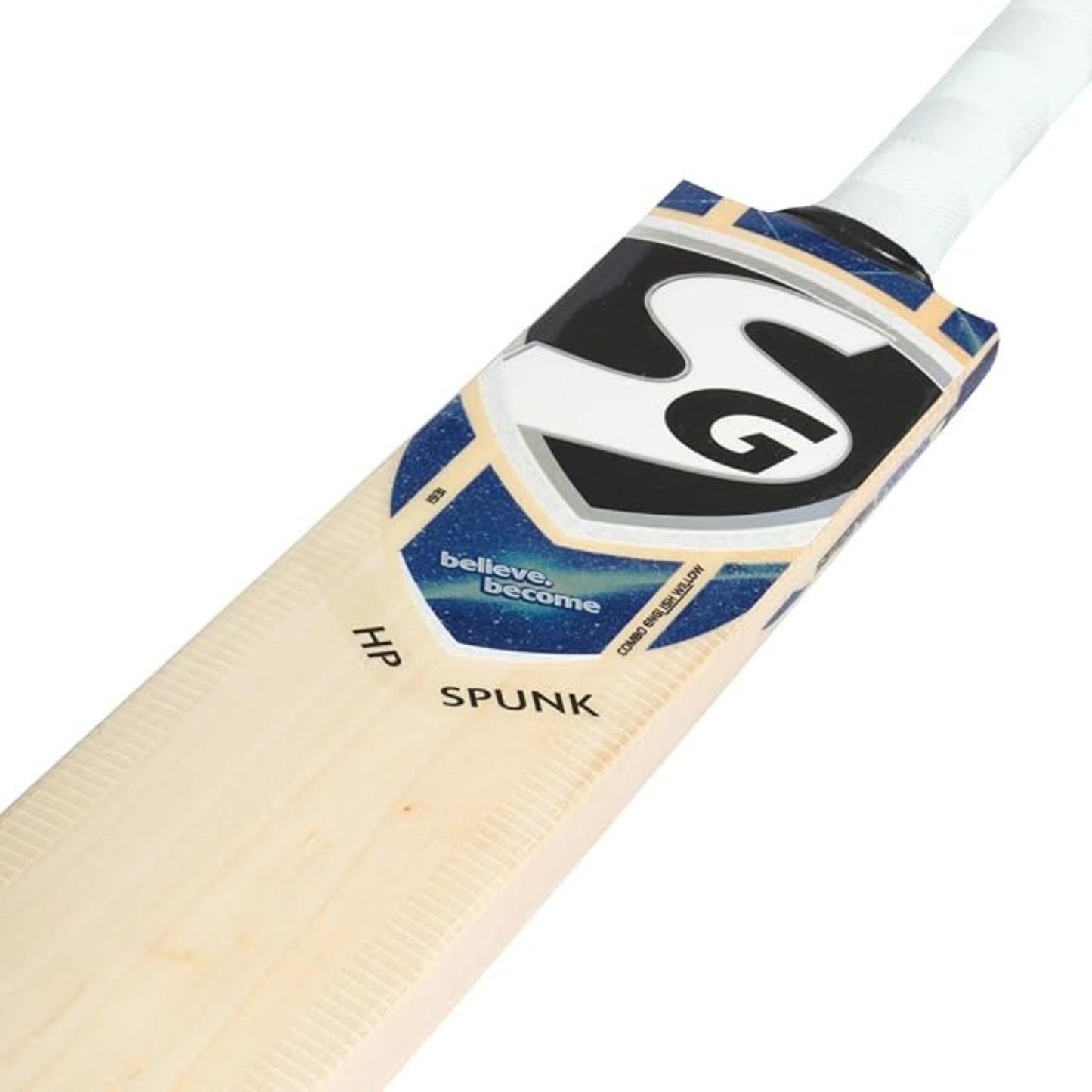 SG HP Spunk English Willow Cricket Bat Harrow | Premium Grade Willow | Lightweight, Durable & Powerful - Best Price online Prokicksports.com