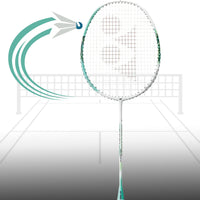 Yonex Astrox 01 Feel Strung Badminton Racquet (G4-4U) – White/Mint | Lightweight, Head-Heavy, High-Performance Racquet for Advanced Players | Power, Precision & Speed - Best Price online Prokicksports.com