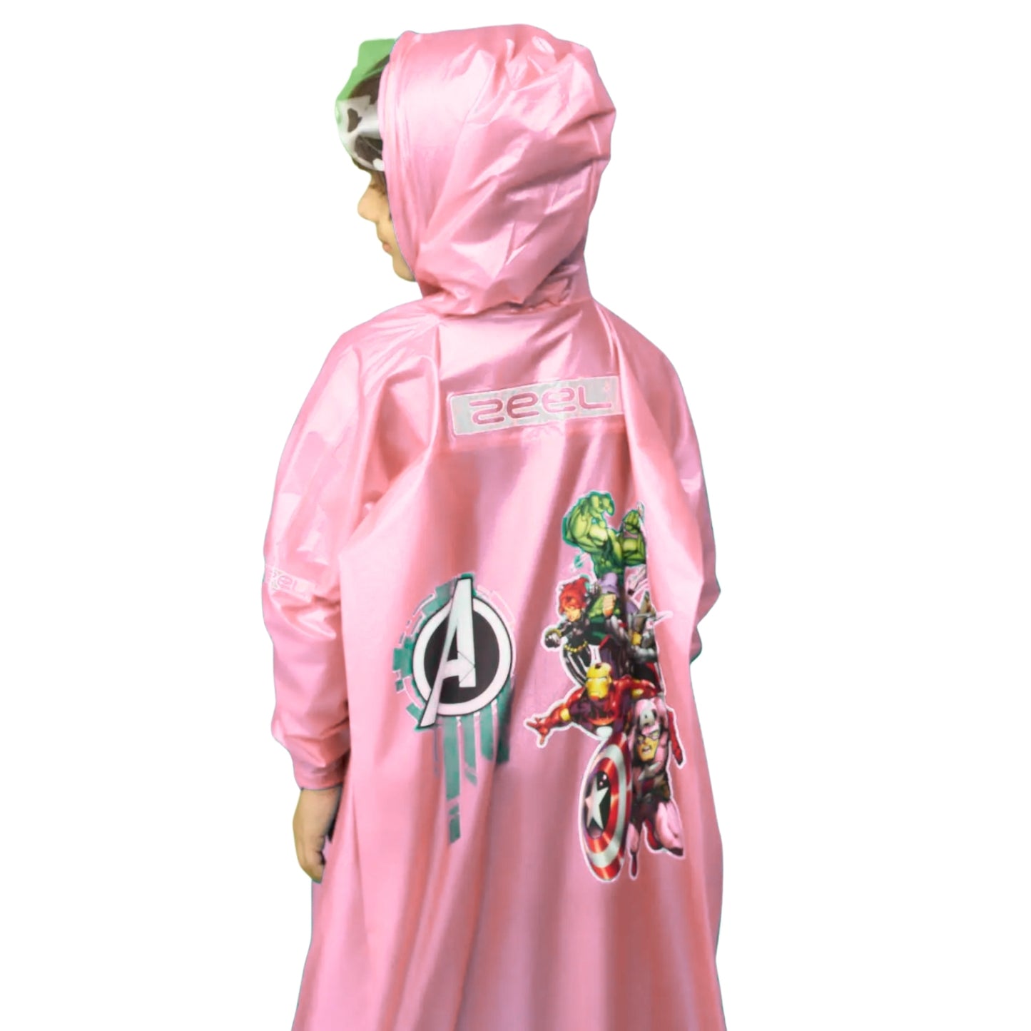 Zeel PG05 Kids Full Raincoat | Waterproof Full-Length Rainwear for Children