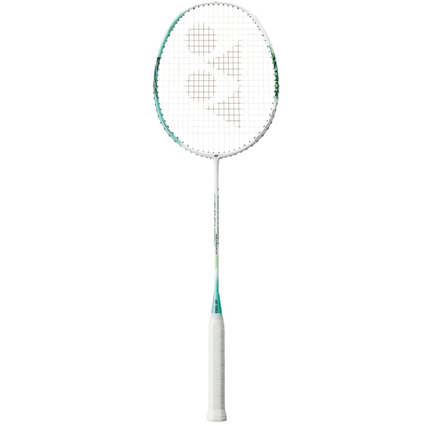 Yonex Astrox 01 Feel Strung Badminton Racquet (G4-4U) – White/Mint | Lightweight, Head-Heavy, High-Performance Racquet for Advanced Players | Power, Precision & Speed