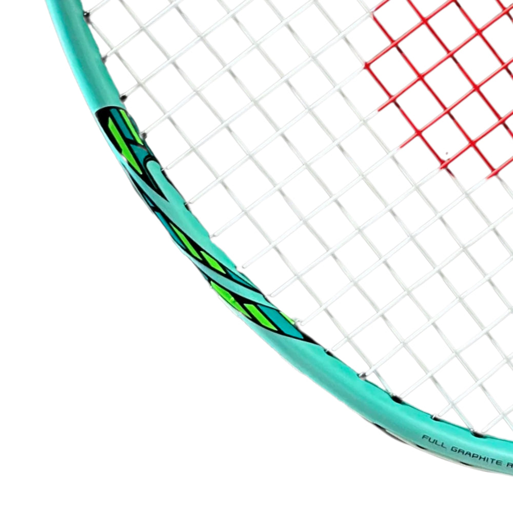 Yonex Astrox 01 Feel Strung Badminton Racquet (G4-4U) – White/Mint | Lightweight, Head-Heavy, High-Performance Racquet for Advanced Players | Power, Precision & Speed - Best Price online Prokicksports.com