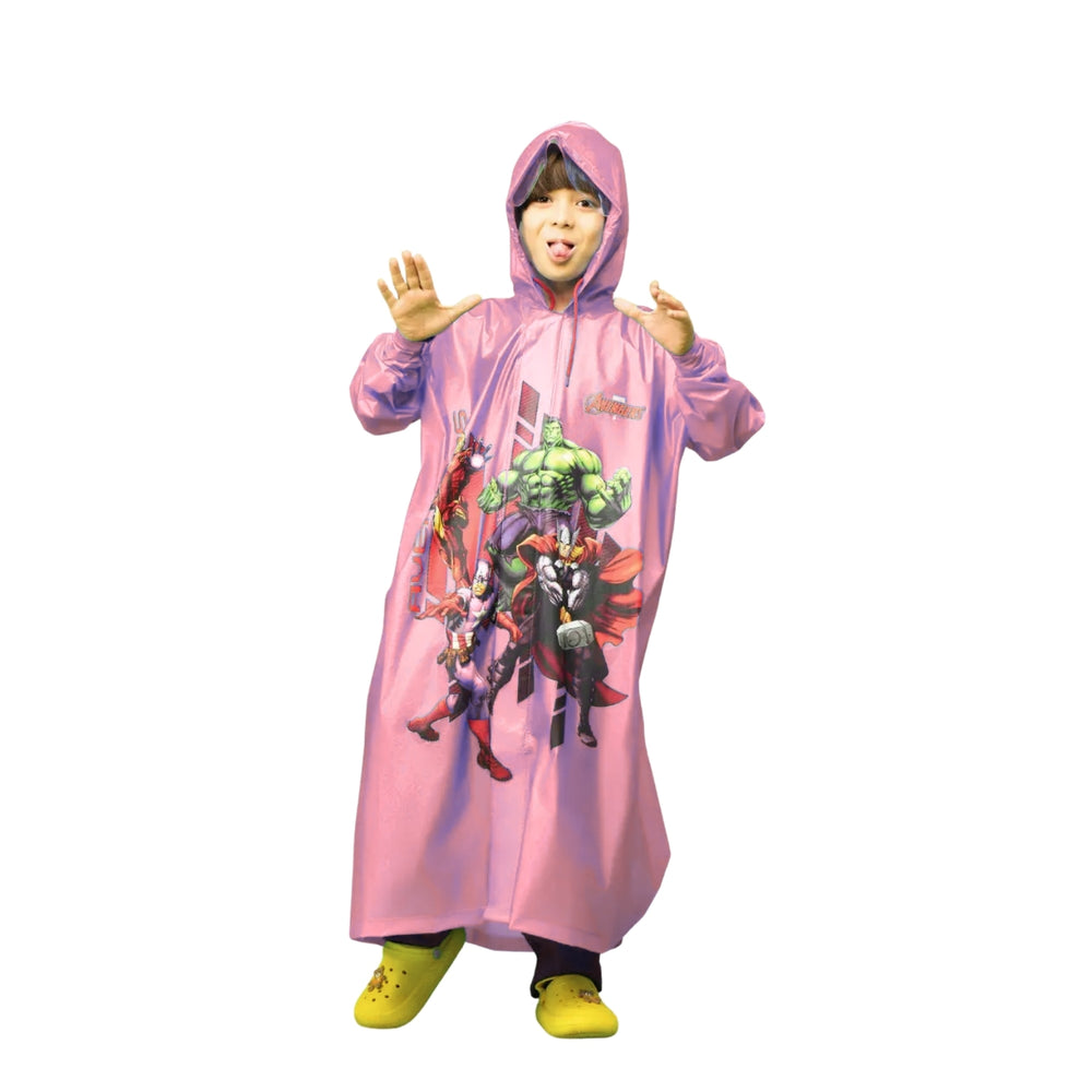Zeel PG05 Kids Full Raincoat | Waterproof Full-Length Rainwear for Children