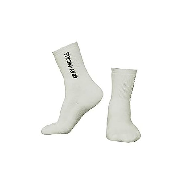 Gray Nicolls GN 3 Club Cricket Socks White – Breathable Cushioned Performance Socks for Comfort, Support & Moisture Control During Long Matches