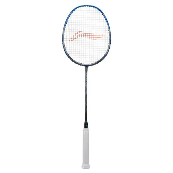Li-Ning 3D Calibar 600C Combat Badminton Racket | G5 Unstrung Professional Racquet for Power & Precision | Blue/Grey | 3D Calibar Technology | Ultra-Strong Carbon Fiber Frame
