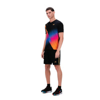 Hundred HBTS-5M265 V-Neck Badminton T-Shirt – Men Lightweight Quick Dry Sports Tee for Badminton, Training & Fitness - Best Price online Prokicksports.com