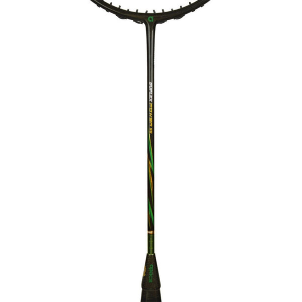Apacs Duplex Power 55 Unstrung Badminton Racquet with Cover – 10U G1 (World's Lightest 56g Head Heavy, 32lbs Tension)