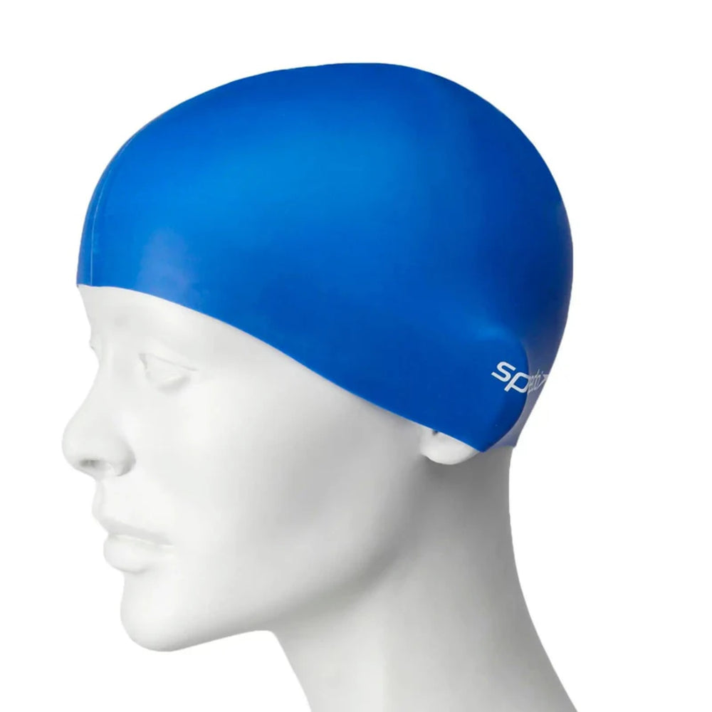 Speedo Flat Silicone Swim Cap – Adult Swimming Cap with Durable Stretch Fit, Tear-Resistant Silicone & Comfortable Hydrodynamic Design