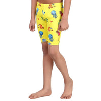 Viva Puffer 001 Kid’s Swimming Jammer, Yellow | Lightweight Swim Jammer with Stretch Fabric & Chlorine Resistance - Best Price online Prokicksports.com