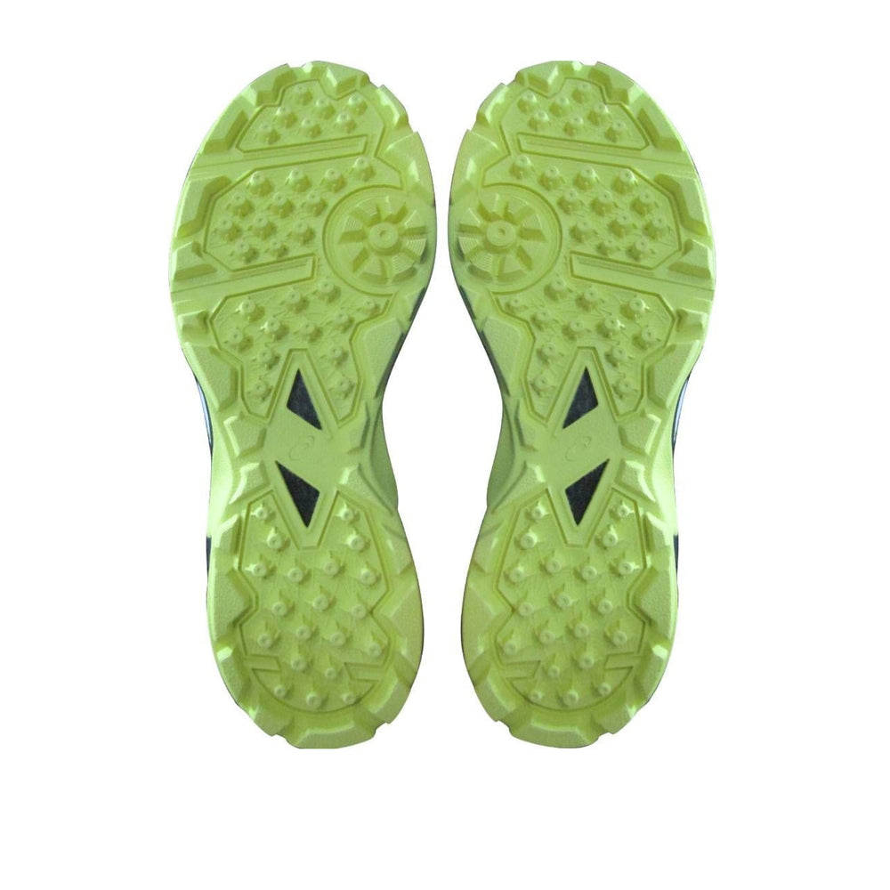 ASICS Gel-Peake 2 Cricket Shoes (Men) | Rubber Outsole | Breathable Mesh | Rearfoot GEL Cushioning | White/Atlantis Blue - Best Price online Prokicksports.com