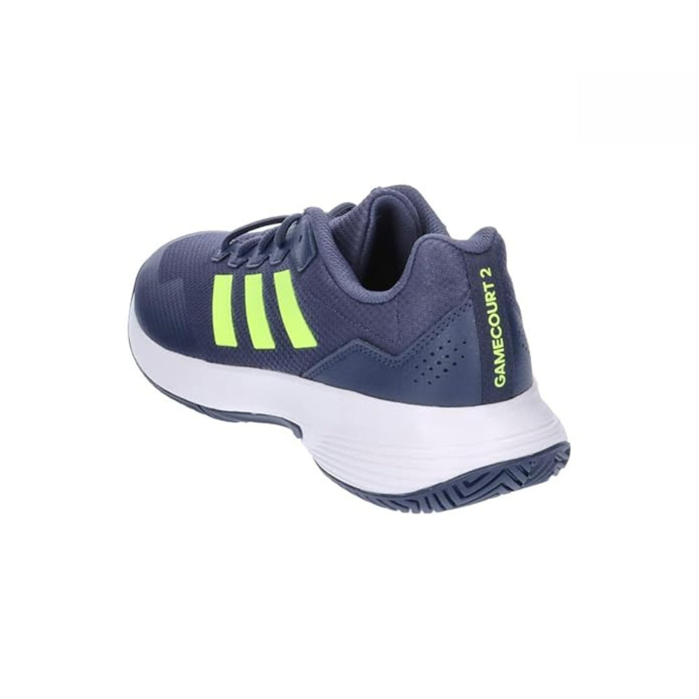Adidas Game Court 2 M Tennis Shoes For Unisex | Hard Court Durability | Cloudfoam Cushioning | Non-marking Rubber Sole | Regular & Wide Width Options - Best Price online Prokicksports.com