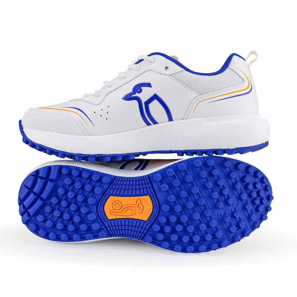 Kookaburra Pro 3.2 Rubber Cricket Shoes – Blue/White | Comfortable & Grip-Ready on the Field - Best Price online Prokicksports.com