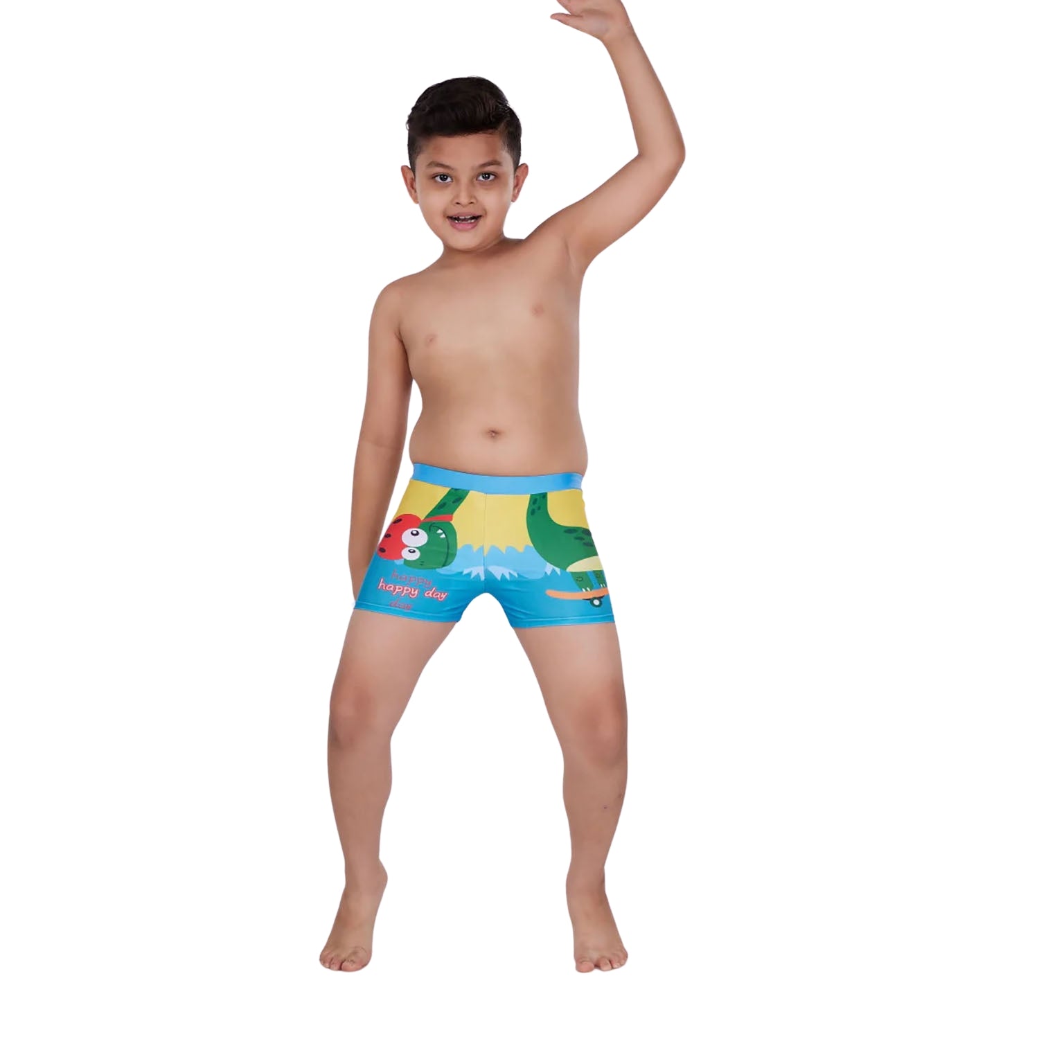 Airavat Coral 1516 Kids Swimming Jammer | Comfortable Boys Swim Shorts | Quick-Dry, Stretchable Swimwear for Training & Pool Use - Best Price online Prokicksports.com