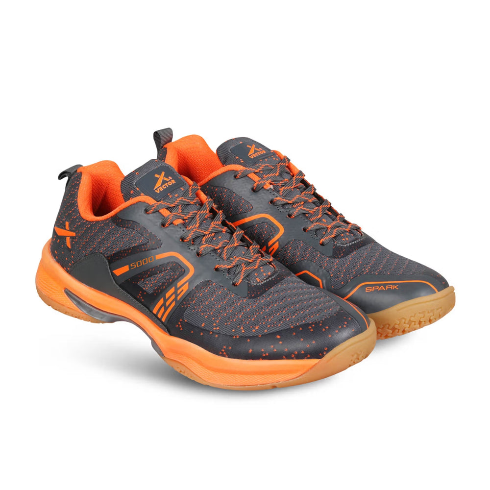 Vector X Spark 5000 Badminton Shoes | High-Grip Indoor Court Performance with Cushioned Comfort | Stylish Sport Design - Best Price online Prokicksports.com