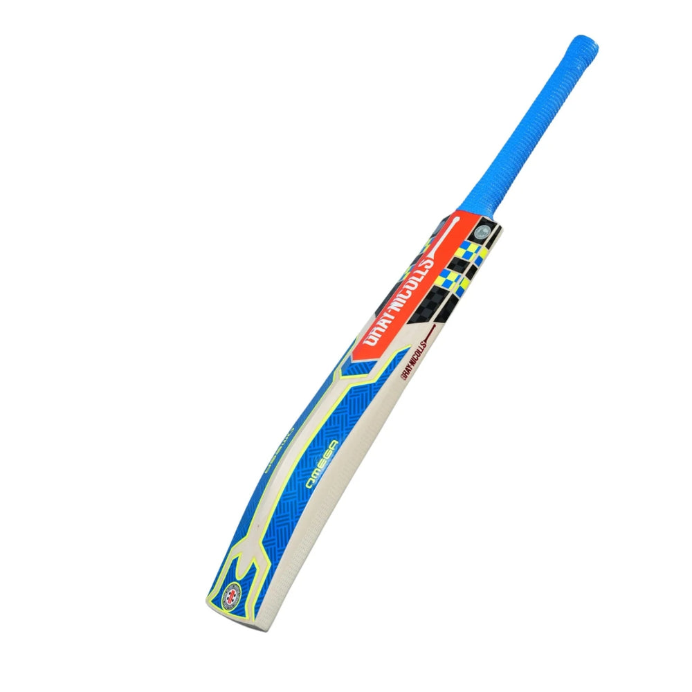 Gray Nicolls GN1.5 Omega English Willow Cricket Bat SH | Power-Focused Profile with Excellent Pickup | Professional Performance Bat - Best Price online Prokicksports.com