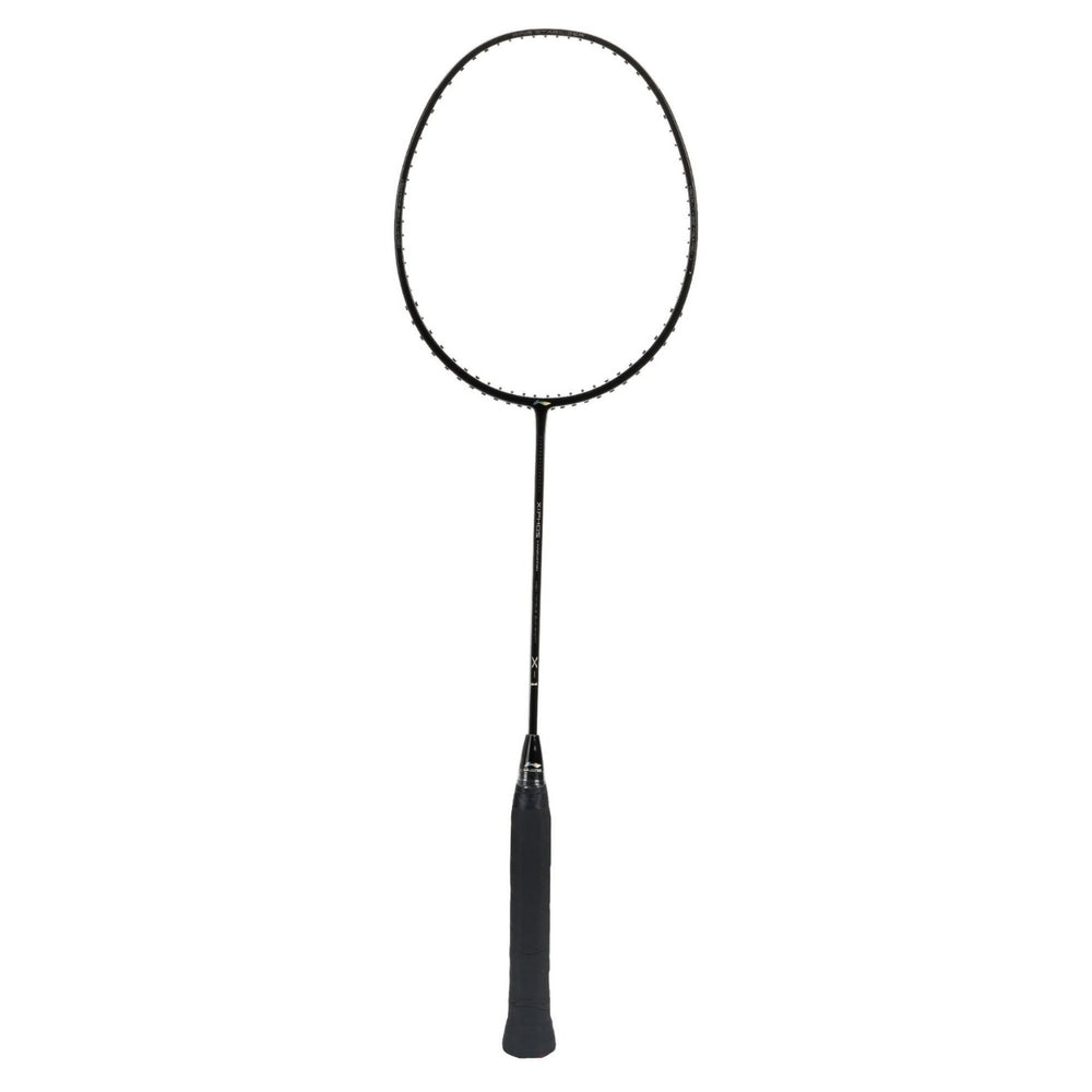 Li-Ning Xiphos X1 Unstrung Badminton Racquet, G5 – 87g Lightweight Graphite Racket, Black/Silver– For Professional Power and Control for Competitive Players - Best Price online Prokicksports.com