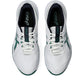 ASICS Unisex Gel-Peake 3 Cricket Shoes White/Jasper Green Turf Hard Wicket GEL Cushioning TRUSSTIC Grip - Best Price online Prokicksports.com
