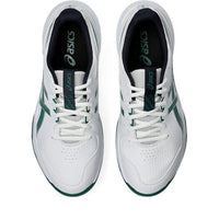 ASICS Unisex Gel-Peake 3 Cricket Shoes White/Jasper Green Turf Hard Wicket GEL Cushioning TRUSSTIC Grip - Best Price online Prokicksports.com
