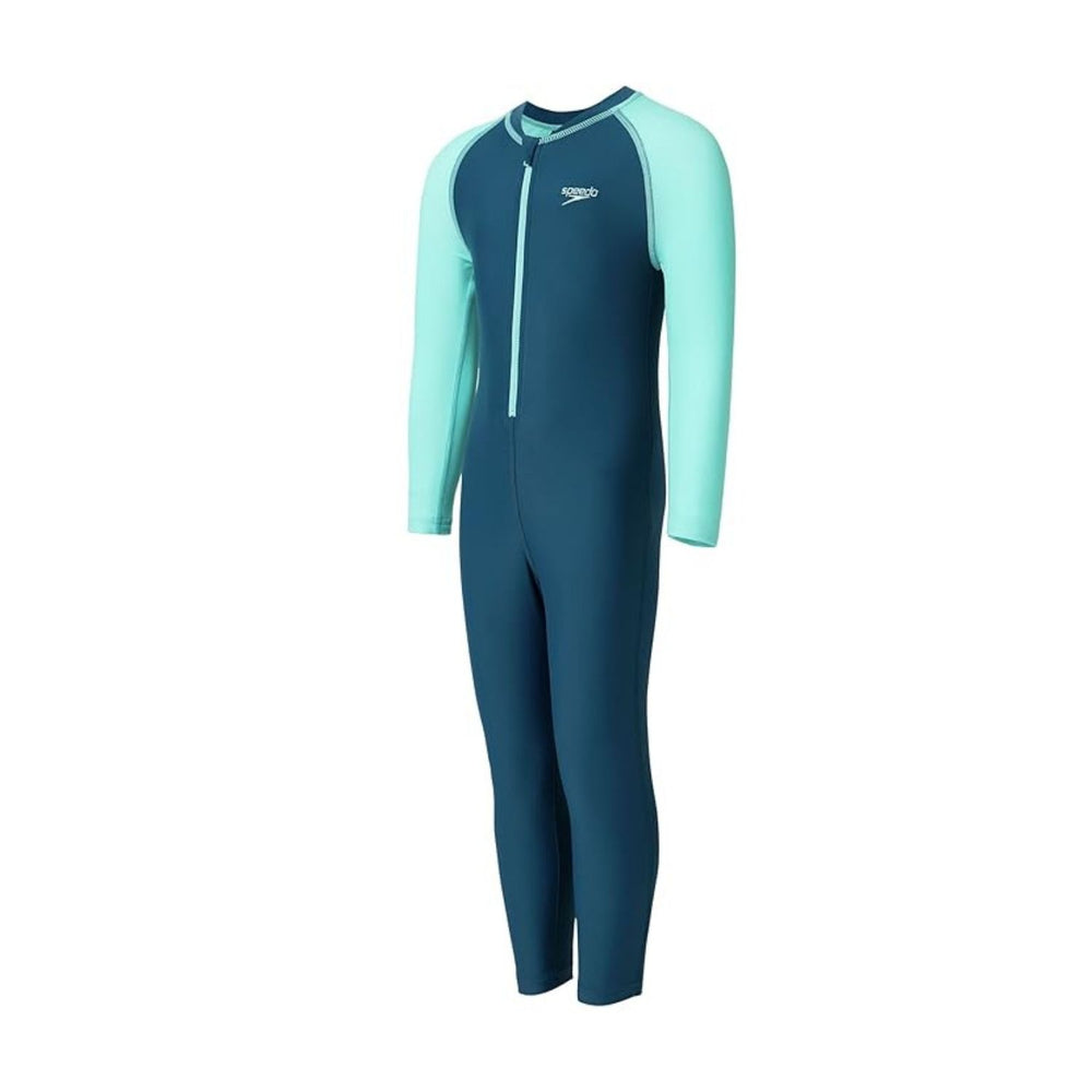 Speedo Boy’s Recycled Endurance10 All In One Suit – UPF 40+ Full‑Coverage Sunsuit with Front Zip - Best Price online Prokicksports.com