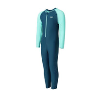 Speedo Boy’s Recycled Endurance10 All In One Suit – UPF 40+ Full‑Coverage Sunsuit with Front Zip - Best Price online Prokicksports.com