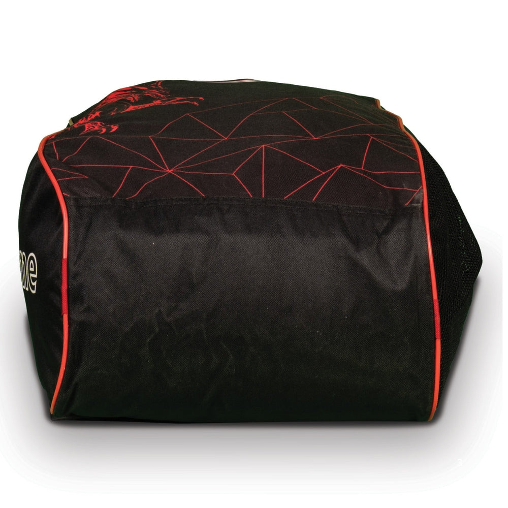 SG Dragon Ace Duffle Cricket Kitbag Large | Spacious Cricket Gear Bag with Shoe Compartment | Durable Sports Kit Bag – Black/Red - Best Price online Prokicksports.com