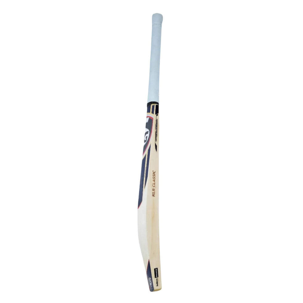 SG KLR Classic English Willow Cricket Bat (Short Handle) | Grade 3 Willow | Traditional Profile | Mid Sweet Spot | Ready-to-Use - Best Price online Prokicksports.com