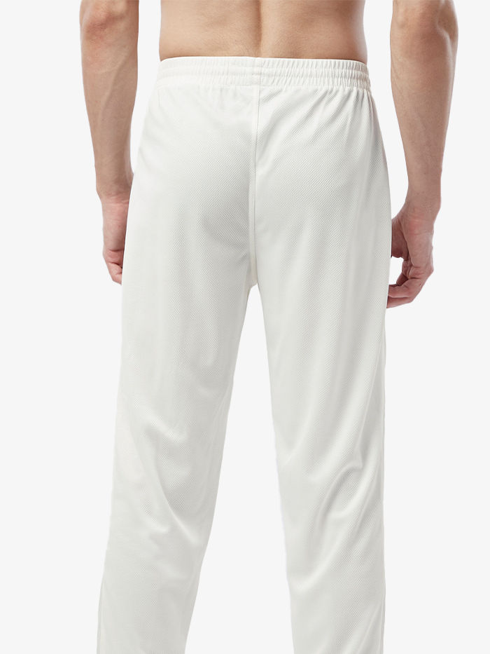 Shrey Cricket Match 2.0 Trousers | Breathable, Sweat-Wicking with Mesh Panels & Side Pockets | Off-White - Best Price online Prokicksports.com