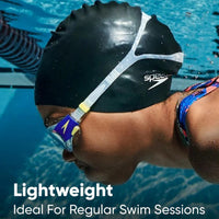 Speedo Flat Silicone Swim Cap – Adult Swimming Cap with Durable Stretch Fit, Tear-Resistant Silicone & Comfortable Hydrodynamic Design - Best Price online Prokicksports.com