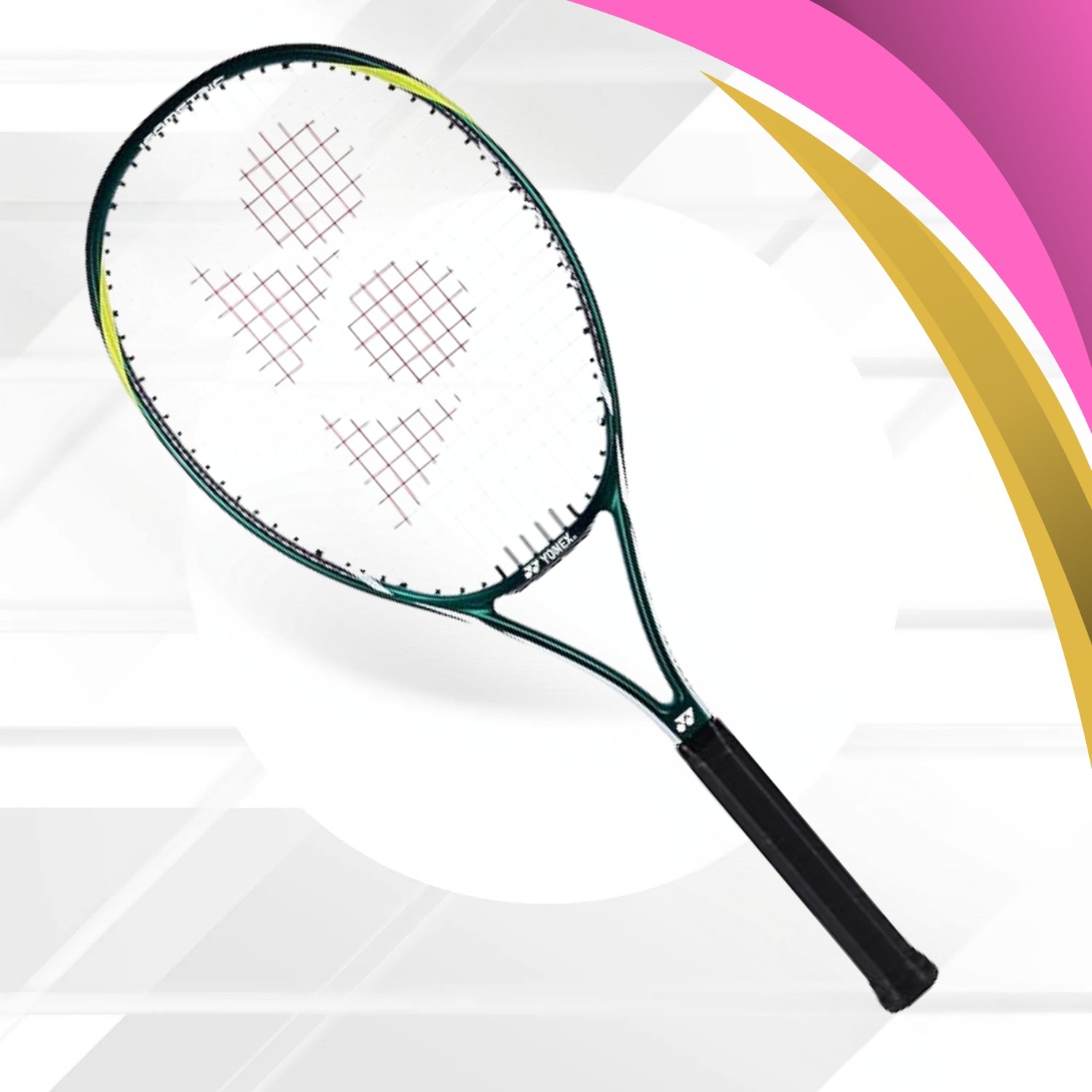 Yonex Smash Heat Strung Tennis Racquet (G3, 290 Grams) – Power & Precision for All-Level Players - Best Price online Prokicksports.com