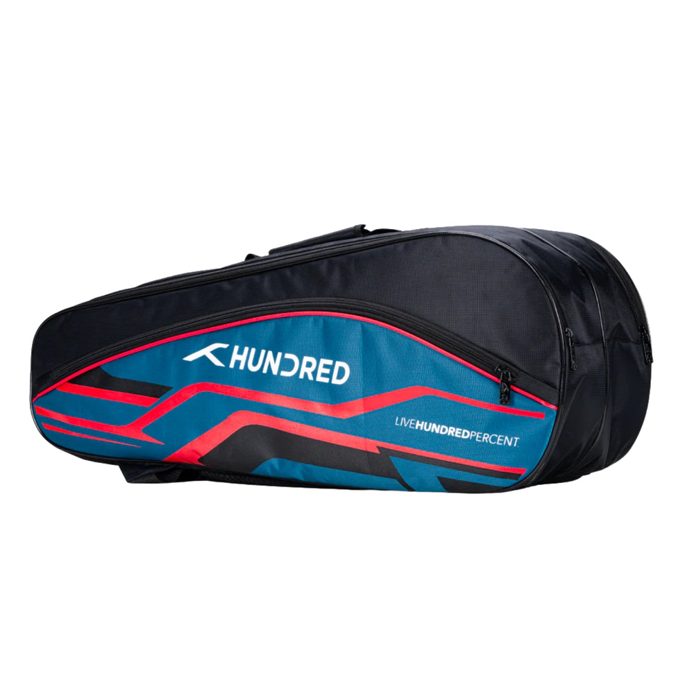 Hundred Glacio Badminton Kitbag – Premium Sports Bag for Racquets & Gear | Spacious, Durable & Stylish Design | Professional Badminton Kit Bag - Best Price online Prokicksports.com