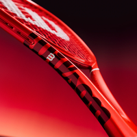 WILSON Defyer 100UL V1 Unstrung Tennis Racquet | 265g Lightweight Frame | Red