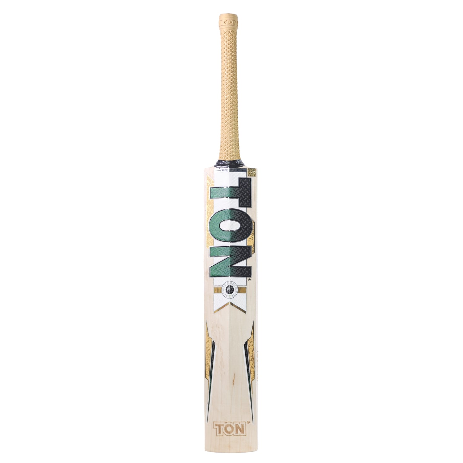 SS TON Super English Willow Cricket Bat | Premium Grade Willow with Thick Edges, Mid Sweet Spot & Sarawak Cane Handle for All-Round Performance - Best Price online Prokicksports.com