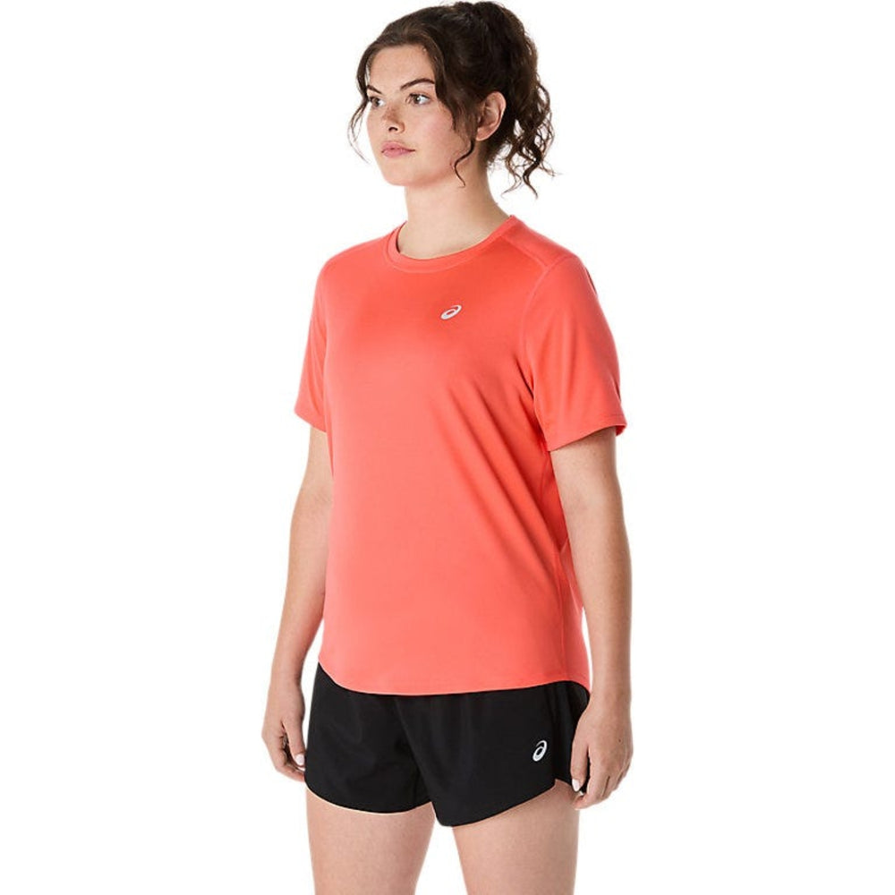 ASICS SILVER SS TOP for Women | Lightweight Quick-Dry Running T-Shirt with Breathable Fabric & Reflective Details - Best Price online Prokicksports.com