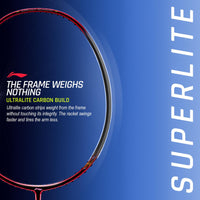 Li-Ning G-Force 6800 Superlite Unstrung Badminton Racquet, 5U G6 | Head Heavy, Flexible Shaft, Dynamic Optimum Frame