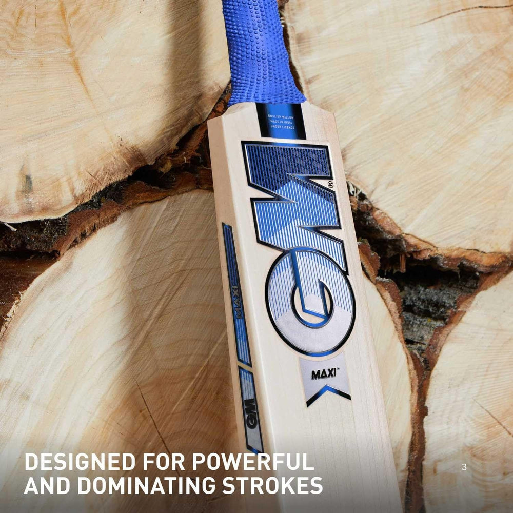 GM Maxi 909 English Willow Cricket Bat – SH (Short Handle), Premium Grade Cricket Bat for Professional Match Play - Best Price online Prokicksports.com