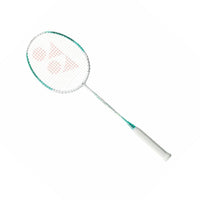 Yonex Nanoflare 001 Feel Strung Badminton Racquet – 5U4 (White/Mint) | Head-Light Speed Racquet with Hi-Flex Shaft & ISOMETRIC Frame - Best Price online Prokicksports.com