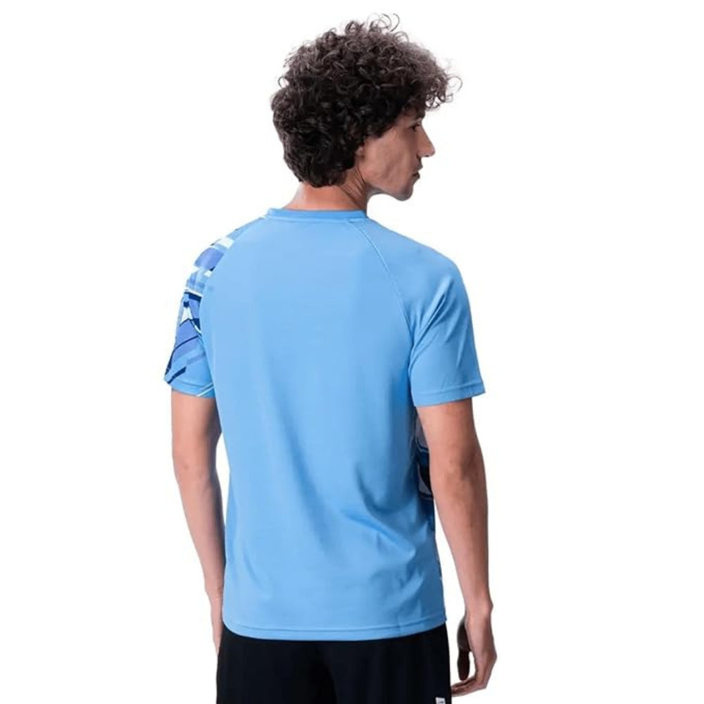 Li-Ning ATSUA43 Men’s Round Neck Badminton T-Shirt – 100% Polyester, Lightweight, Quick-Dry, Breathable Sports Tee - Best Price online Prokicksports.com
