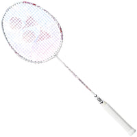 Yonex Astrox 02 Ability Strung Badminton Racquet – 4U4 (White/Pink) | Head-Heavy Power with Flexible Shaft & ISOMETRIC Frame - Best Price online Prokicksports.com