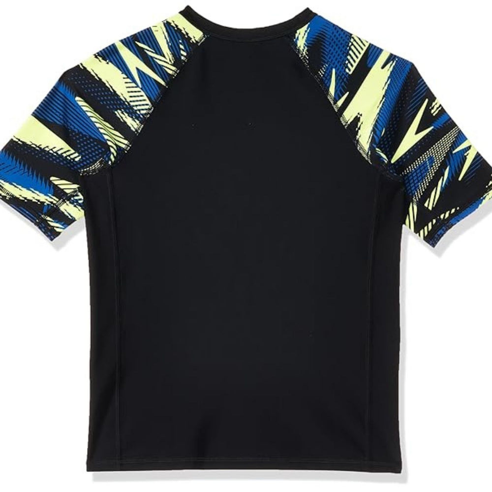 Speedo Hyperboom Short Sleeve Suntop – Boys UV Protection Swimwear Top, Quick Dry Stretch Fabric, Performance Swim Rashguard - Best Price online Prokicksports.com