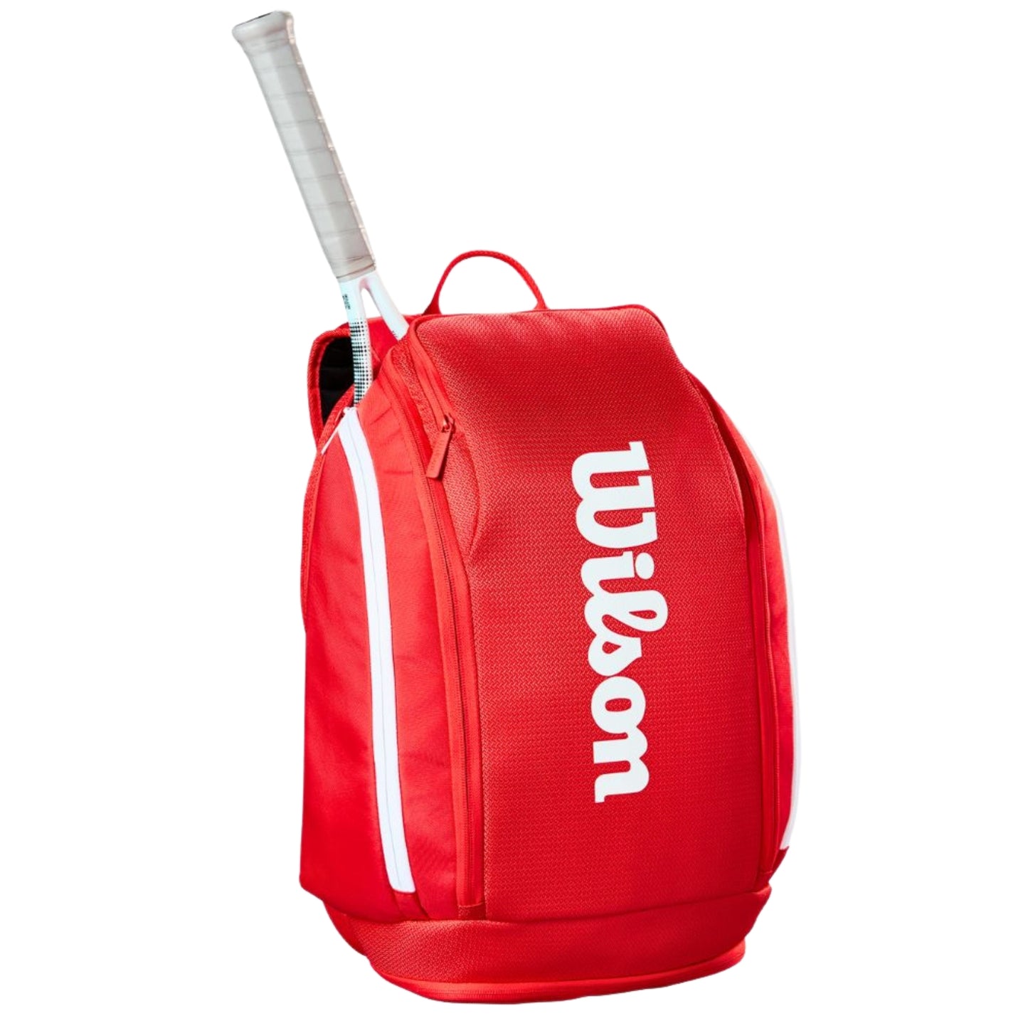 Wilson WR8036901001 Super Tour Backpack Red | Professional Tennis Bag for Racquets, Shoes & Gear | Lightweight, Durable Sports Backpack for Players - Best Price online Prokicksports.com