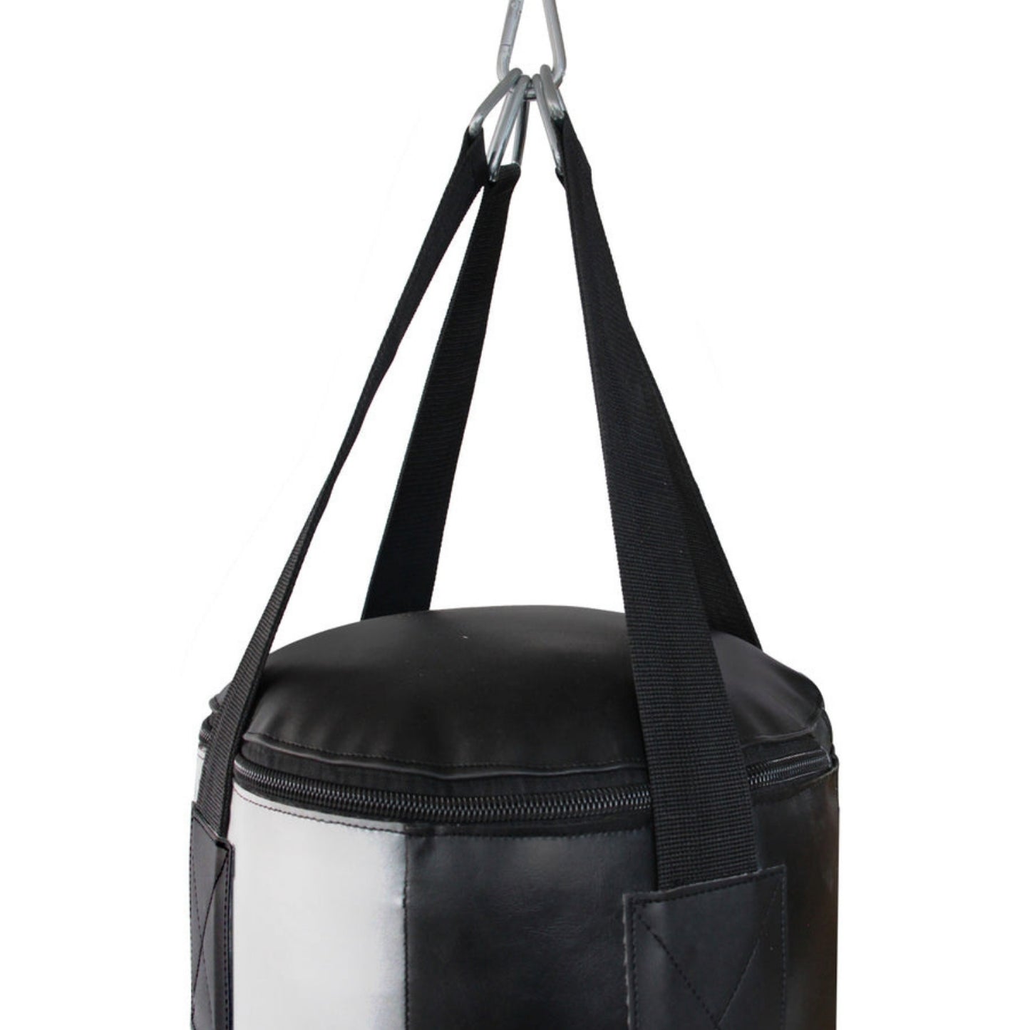 Invincible Power Punching Bag 4 Feet | Durable Boxing Training Bag | High Impact Fitness Punch Bag – Black/White - Best Price online Prokicksports.com
