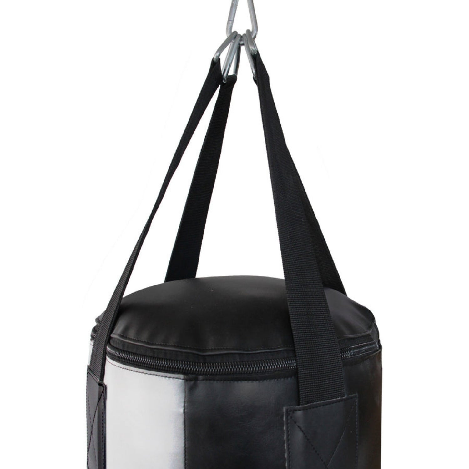 Invincible Power Punching Bag 4 Feet | Durable Boxing Training Bag | High Impact Fitness Punch Bag – Black/White - Best Price online Prokicksports.com