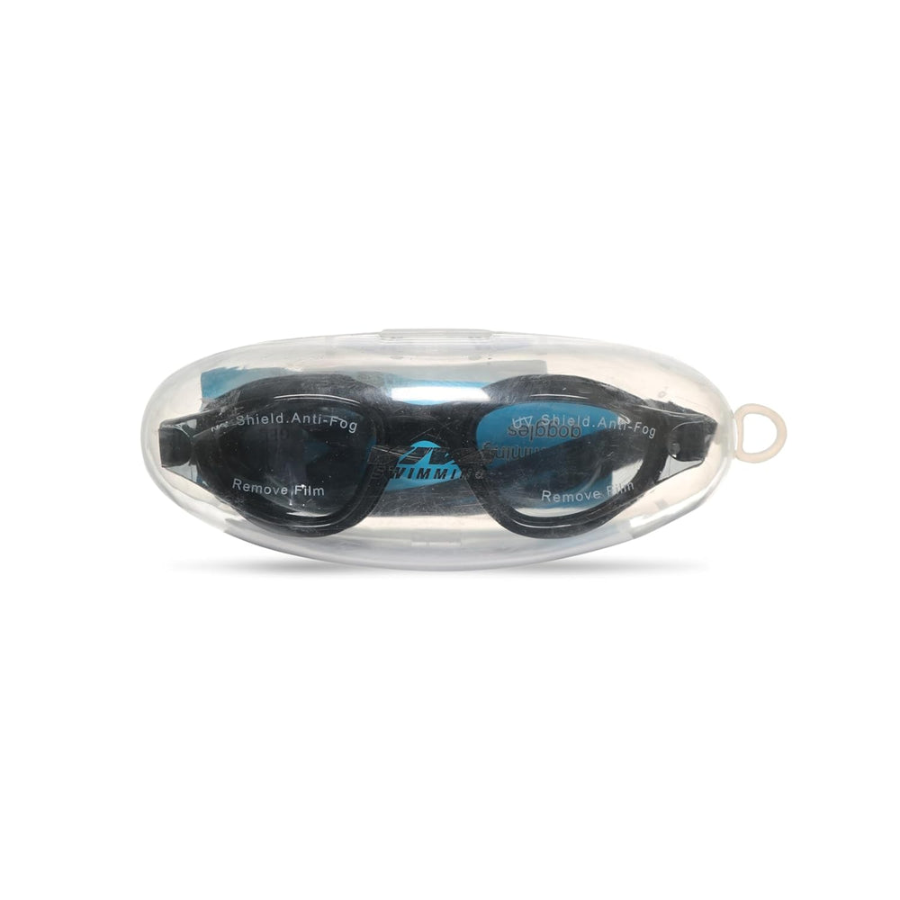 Viva 1910 Adventure Swimming Goggle – Black | Anti-Fog Swim Goggles with UV Protection & Comfortable Fit - Best Price online Prokicksports.com