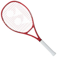 Yonex VCore Alpha L Strung Tennis Racquet, Ruby Red - 260 Grams | Lightweight Spin Racquet with Isometric Head & Easy Swing - Best Price online Prokicksports.com